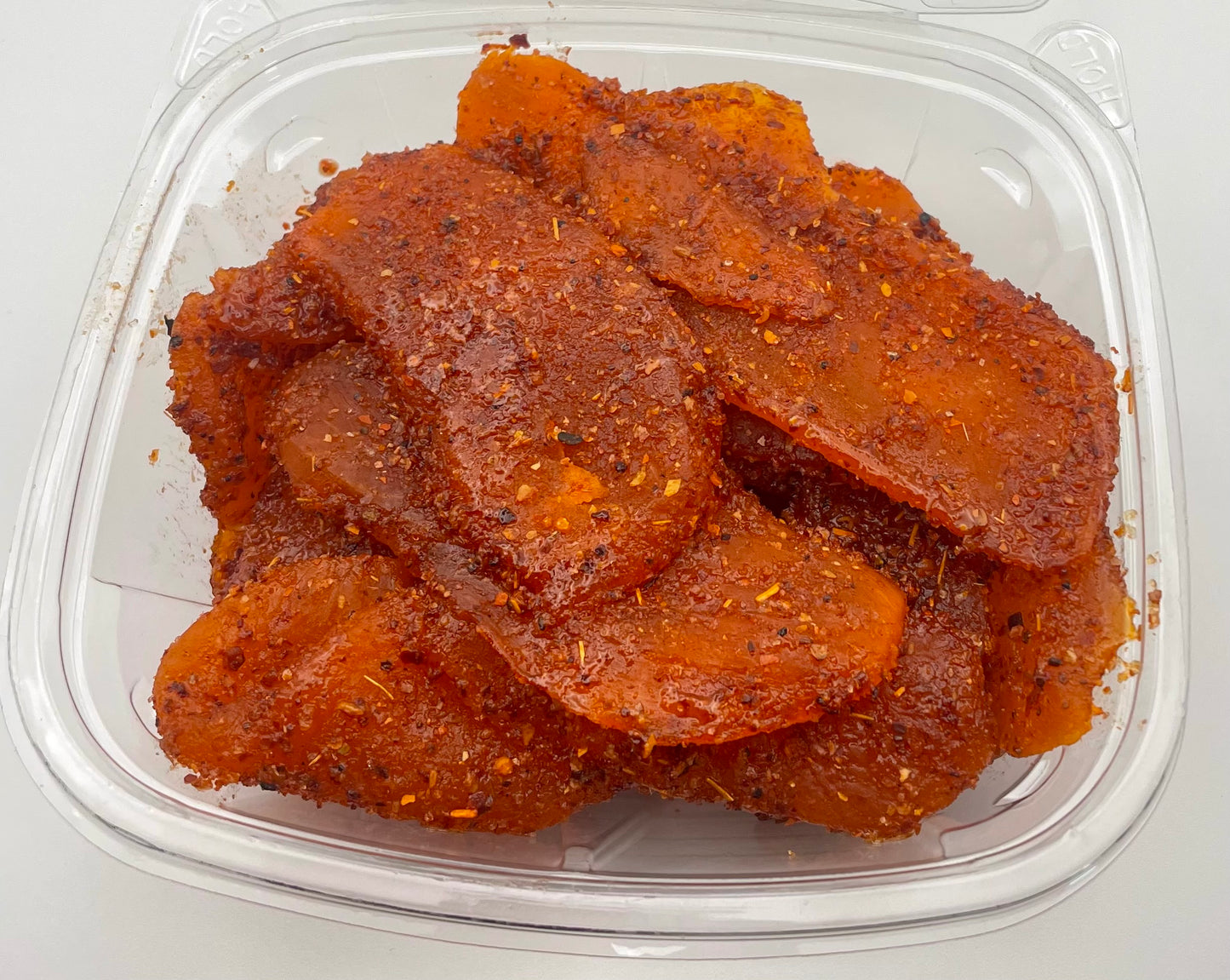 Dried Mango Slices Enchilados