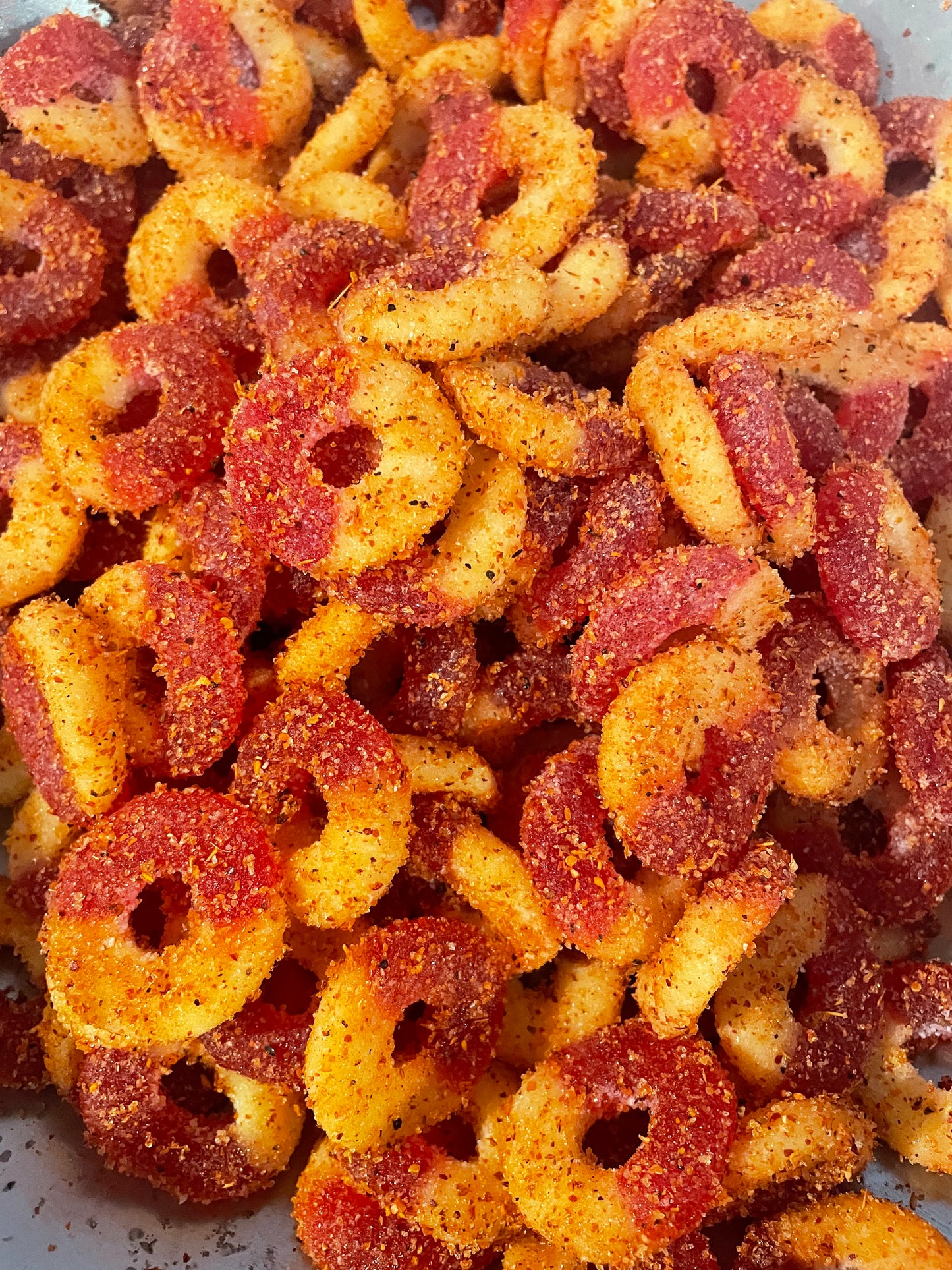 Peach Rings Enchilados