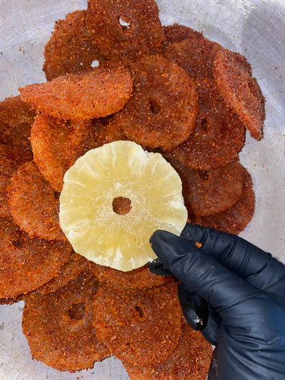 Dried Pineapple Enchilado Bites