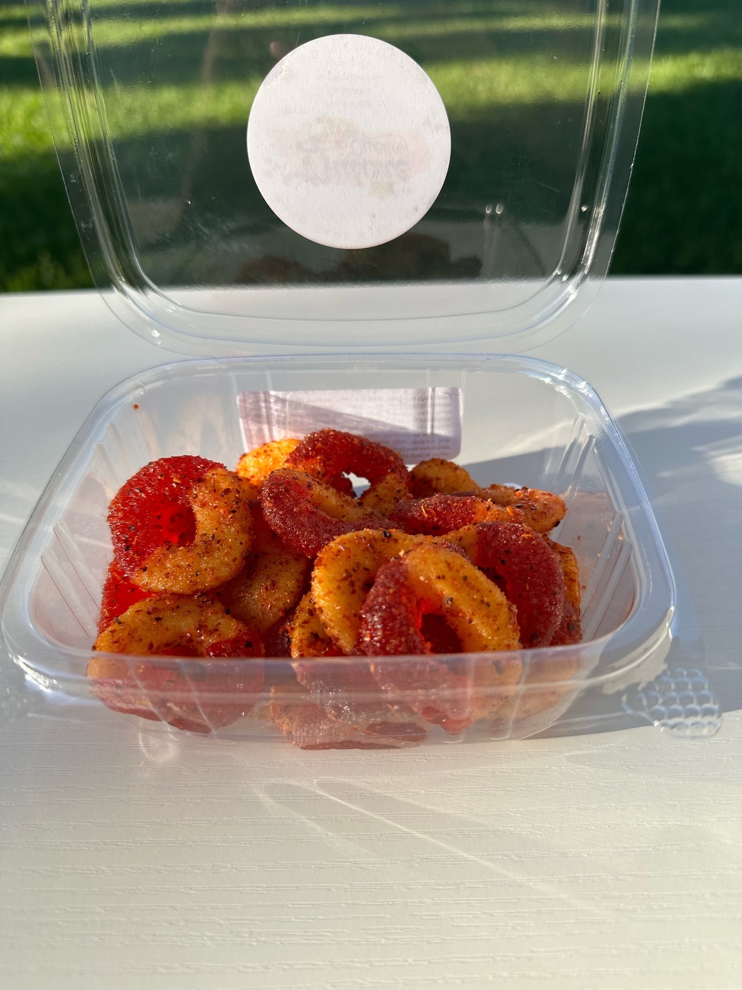 Peach Rings Enchilados